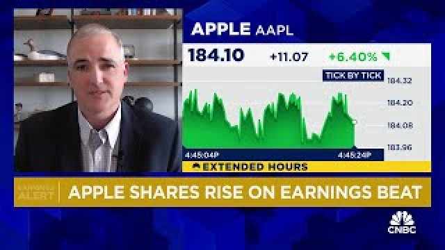 Mariner Wealth Advisors' Tim Lesko reacts to Apple's earnings beat and historic share buyback