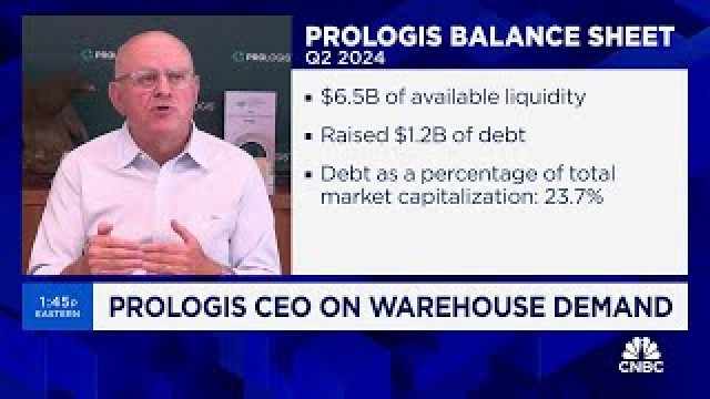 Data centers will be driver business for Prologis, says CEO Hamid Moghadam