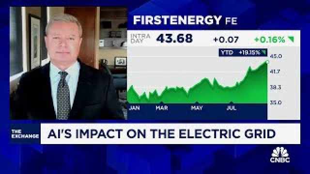 FirstEnergy CEO on AI's impact on the electric grid