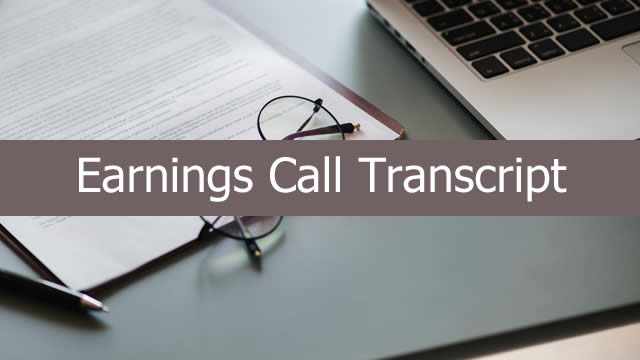 CVB Financial Corp. (CVBF) Q1 2024 Earnings Call Transcript