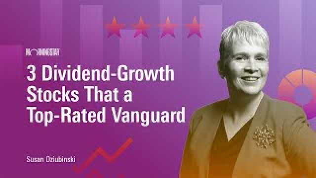 3 Dividend-Growth Stocks That a Top-Rated Vanguard Fund Manager Likes