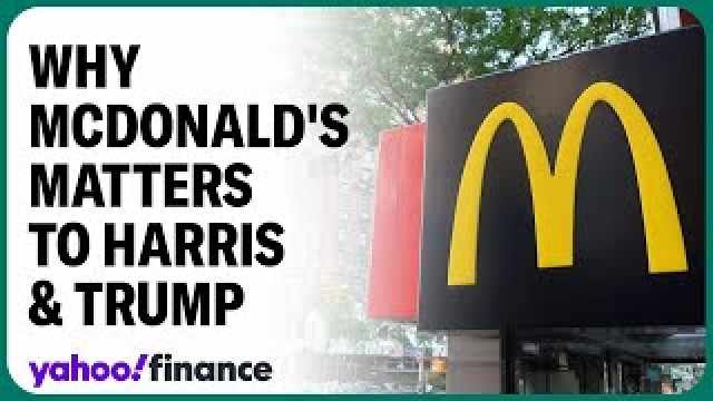 Why McDonald's is a focus of this year's election