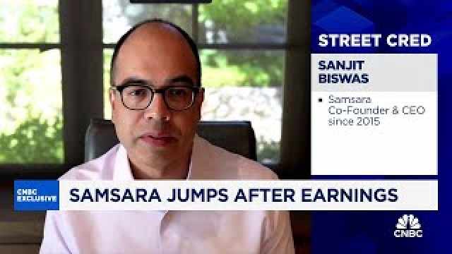 Samsara CEO Sanjit Biswas on strong growth in Europe