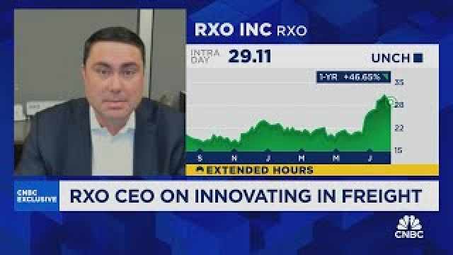 RXO CEO on Q2 earnings, Coyote acquisition, and the state of freight