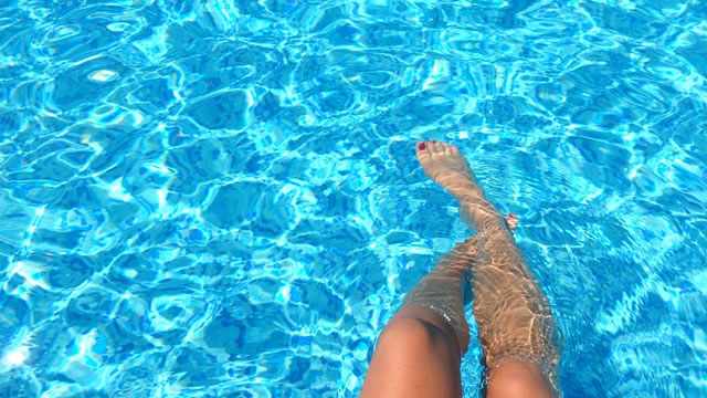 People aren't spending on swimming pools right now, an industry-leading company warns