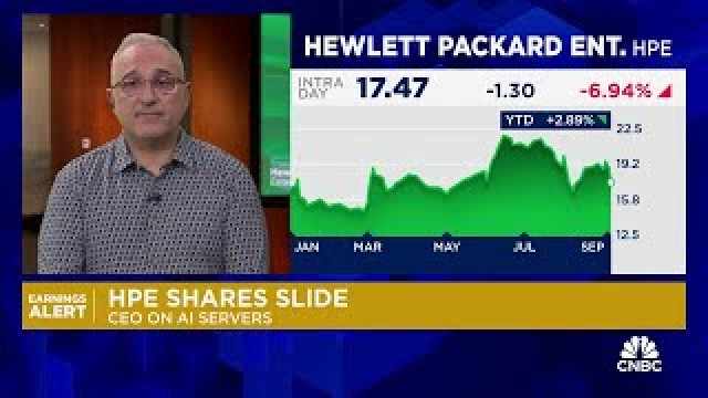 HPE CEO on Q3 earnings